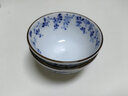 陶趣居 日本进口小蓝芽陶瓷米饭碗汤碗泡面碗复古碗日式家用餐具釉下彩 11*6cm 小号碗 4.3英寸 实拍图