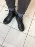 Dickies马丁靴男靴秋冬英伦皮靴情侣靴子男女潮流工装靴百搭男鞋 黑色（加绒男款） 41 【偏大一码，适合运动鞋42】 实拍图
