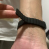 BHO适用小米手环8表带磁吸硅胶表带智能运动手环腕带手表带 黑色 实拍图