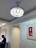 飞稳吊扇灯带蓝牙音响轻奢水晶隐形风扇灯餐厅卧室客厅带电风扇吊灯 带蓝牙音响_42寸变频_遥控/APP 实拍图