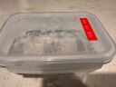 乐扣乐扣（LOCK&LOCK）耐热玻璃保鲜盒两件套 微波炉饭盒冰箱收纳上班便当盒含便当包 750ml*2长方形+灰色包 晒单实拍图