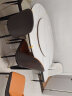 丰舍 餐桌 岩板实木餐桌椅组合现代简约家用小户型餐台可伸缩折叠饭桌 1.35米黑白色【雪山白岩板】 一桌八椅 实拍图