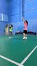李宁（LI-NING）羽毛球拍风暴72全碳素高磅ws72超轻6U荧光果粉单拍AYPT427-6 实拍图