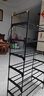 简易鞋架出租屋门口结实特价多层置物架家用学生多功能收纳架鞋柜 ⭐6层黑色【长60CM】 实拍图