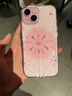 梵皓伊 简约小清新晕染圣诞树烟花适用苹果16promax手机壳全包防摔iPhone15plus保护套新款透明硅胶13/14 pc透明太空壳【粉色烟花】 iPhone15 实拍图