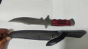 夜行者（Night stalker）登山野外刀具野外多功能露营家用便携登山刀 红木柄 实拍图