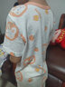 红豆儿童睡衣纯棉夏季薄款空调服男女童短袖套装中大童家居服3318 120 实拍图