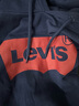 Levi's【特价来袭】李维斯情侣同款经典宽松休闲logo套头连帽卫衣 白色 19622-0018 L 实拍图