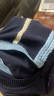 阔色（kuose）深蓝色学院风针织衫T恤女2024夏季新款假两件背心正肩上衣短 深蓝色 L 晒单实拍图