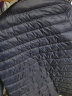 鸭鸭（YAYA）佟丽娅同款轻薄羽绒服男女同款短款休闲内胆薄款冬季保暖防寒外套 藏青色-YE3C700311Y L 实拍图
