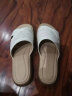 红蜻蜓妈妈拖鞋女24夏款坡跟镂空半拖鞋舒适凉拖鞋 WJK24813米白色36 晒单实拍图