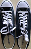 匡威（Converse）官方All Star经典帆布男女低帮休闲运动鞋黑色101001 101001/黑色 44.5 实拍图
