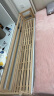 安维斯名爵 拼接床 儿童床实木带护栏婴儿床榉木加宽小床延边定制可定制 三面护栏（原木色） 160*80*40 (可定做) 实拍图