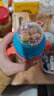 日康（rikang）水杯儿童 学饮杯 把手款宝宝吸管杯 带重力球260ML 宝蓝B1046 实拍图