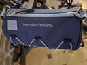 大行（DAHON）折叠自行车配件车头包挎包户外骑行p8车前包大容量防水收纳储物袋 海军蓝 实拍图