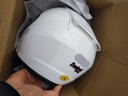坦克（Tanked Racing）T536摩托车头盔大半盔3C男女四季防晒电动车安全帽 白色 XL  实拍图