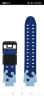 轩邑 适用小天才手表表带通用D3/D3S/Z1/z9/z8/z7/Z6P/z5Pro/z2/z5/z3/y03/y05/2s儿童电话表带 牛奶蓝 实拍图