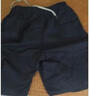 盛行风爸爸装短裤男夏季外穿五分裤中老年人宽松纯棉休闲裤衩中年沙滩裤 黑色 XL (110斤至130斤) 实拍图