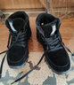 回力棉鞋男冬季加绒雪地靴男加厚保暖马丁靴2025新款高帮厚底鞋子男潮 黑色 43 (265mm) 尺码标准，正常拍 实拍图