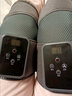 奥克斯（AUX）加热膝盖按摩器电动腿部护膝盖关节护膝保暖加热老寒腿理疗按摩仪生日礼物高档实用送父母长辈心仪 【手工蓝灰拼色十代液晶礼盒款】三档热敷+五档震动 充电款送父母亲中秋节高档实用礼品优选 实拍图