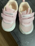 基诺浦（ginoble）婴儿学步鞋春季1-5岁男女软底透气宝宝鞋子童鞋GY1290 粉色/白色/银色 130mm 内长14 脚长13.0-13.5cm 实拍图