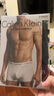 Calvin Klein内衣男士三条装ck提花腰边低腰棉质贴身防夹臀四角裤平角内裤男 U2664Q2B-黑底黑边/红边/灰边 3条 S 实拍图