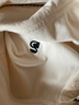 独束大码女装减龄娃娃领休闲POLOT恤2024年夏季新款简约气质上衣 米杏色 2XL (尺码：4) 拍前和客服确认尺码 实拍图