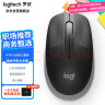 罗技（Logitech）M190 无线鼠标 笔记本电脑商务办公家用全尺寸光电鼠标 适用中大手型 中灰色 实拍图