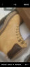 骆驼（CAMEL）丁真同款经典马丁靴复古厚底增高情侣款户外工装大黄靴 G13W076002 驼色/咖啡（男款） 38 实拍图