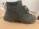 回力马丁靴子男复古高帮靴冬季男鞋东北雪地靴户外加厚抗寒棉鞋保暖鞋 0501/浅灰加绒 40 实拍图