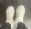 安踏喵喵鞋丨关晓彤同款老爹鞋厚底增高女鞋轻便革面休闲鞋子运动鞋 【网面】象牙白-8 38 实拍图