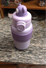 爱仕达（ASD） 保温杯 316L不锈钢真空保温杯 长效保温易开杯 800ml 紫色 实拍图