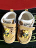 G.duck小黄鸭男女宝宝春秋冬季棉鞋学步鞋0-1-3岁二棉保暖幼儿软底婴儿 2279黄色（加绒冬款） 19 鞋内长13.3cm 实拍图