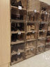 蚂蚁盒子（MAYIHEZI）免安装可折叠鞋盒茶色塑料鞋柜门口收纳防尘防潮鞋盒  2列6层12格 晒单实拍图