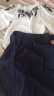 欧迪惠法式连衣裙女装2024年夏季新款小香风套装裙新中式刺绣雪纺裙子女 蓝白 M 实拍图