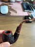 沙芬（SAVINELLI）意大利石楠木烟斗P413传统过滤烟嘴614弯斗烟斗男士烟具 实拍图