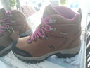 骆驼（CAMEL）户外登山鞋男女防水防滑徒步鞋缓震耐磨高帮鞋工装牛皮靴子 实拍图