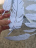 迈米德汽车划痕贴白色羽毛个性创意车身车尾车门遮挡保险杠装饰车贴纸 白色羽毛 晒单实拍图