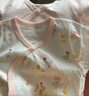 babylove婴儿衣服和尚服春秋四季纯棉新生儿秋衣裤无骨初生宝宝内衣2套装 小鸡出壳2套【薄款】 66 cm 实拍图