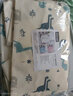 百草园被子收纳袋衣服束口袋装棉被衣服打包搬家袋大容量整理袋可折叠 卡通恐龙-150L【加厚无异味】 实拍图