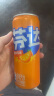 可口可乐（Coca-Cola）芬达Fanta橙味汽水摩登罐碳酸饮料330ml*24罐 整箱装  实拍图