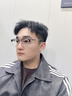 LOHO近视眼镜框男款半框防蓝光眼睛大框眉架可配散光近视度数蔡司镜片 实拍图