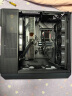 LIANLI联力L216黑色 中塔式台式电竞游戏机箱 标配3把风扇/支持EATX主板竖装显卡360水冷/一体式网孔面板 实拍图