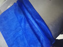 浩宝洗车毛巾磨绒加厚型超细纤维干发巾擦车毛巾擦玻璃用吸水抹布420g 加厚型蓝色 60*180CM 实拍图