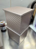 学厨450G水立方吐司盒带盖正方形吐司模具波纹生吐司面包模具不粘  晒单实拍图