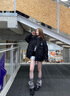 Shelley Jones羽绒服男女生情侣装冬季新款宽松潮流保暖工装外套美式高街上衣服 D5164黑色 XL (建议130-150斤) 实拍图