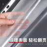 得力11孔文件袋透明文件保护袋a4文件夹袋加厚活页袋文件收纳袋防水资料袋快劳文件套办公资料保护膜 300个装【64050】 实拍图