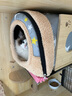 阿莫尔宠物猫窝秋冬季保暖房子型小型犬猫泰迪博美可拆洗小狗窝宠物狗屋 星星浅灰色(带手提窝款) M-建议10斤内 实拍图