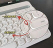 罗技（Logitech）K480蓝牙键盘 多设备连接 IPAD键盘 时尚手机键盘 电脑笔记本台式机办公键盘 【K480】超薄键盘-白色 晒单实拍图