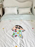 MIDO HOUSE铭都&蜡笔小新联名款长绒棉印花床上四件套 睡衣派对 1.8m床笠款 实拍图